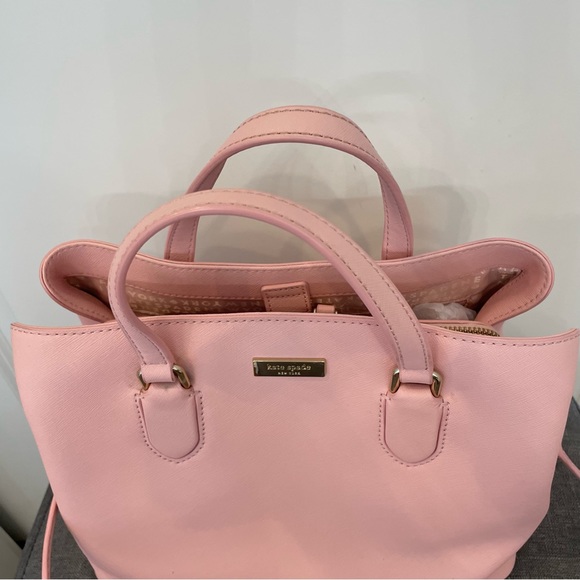Kate Spade Evangelie Laurel Way Satchel - Pink - Picture 9 of 14